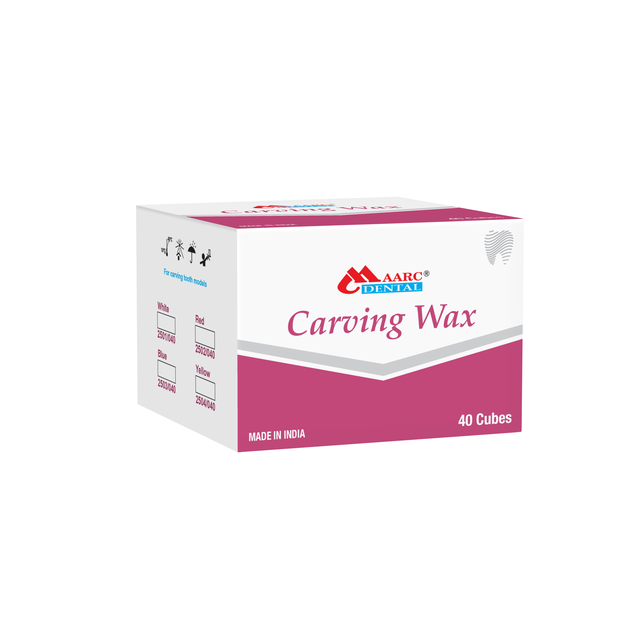 Carving Wax Blocks - Red - Image 3