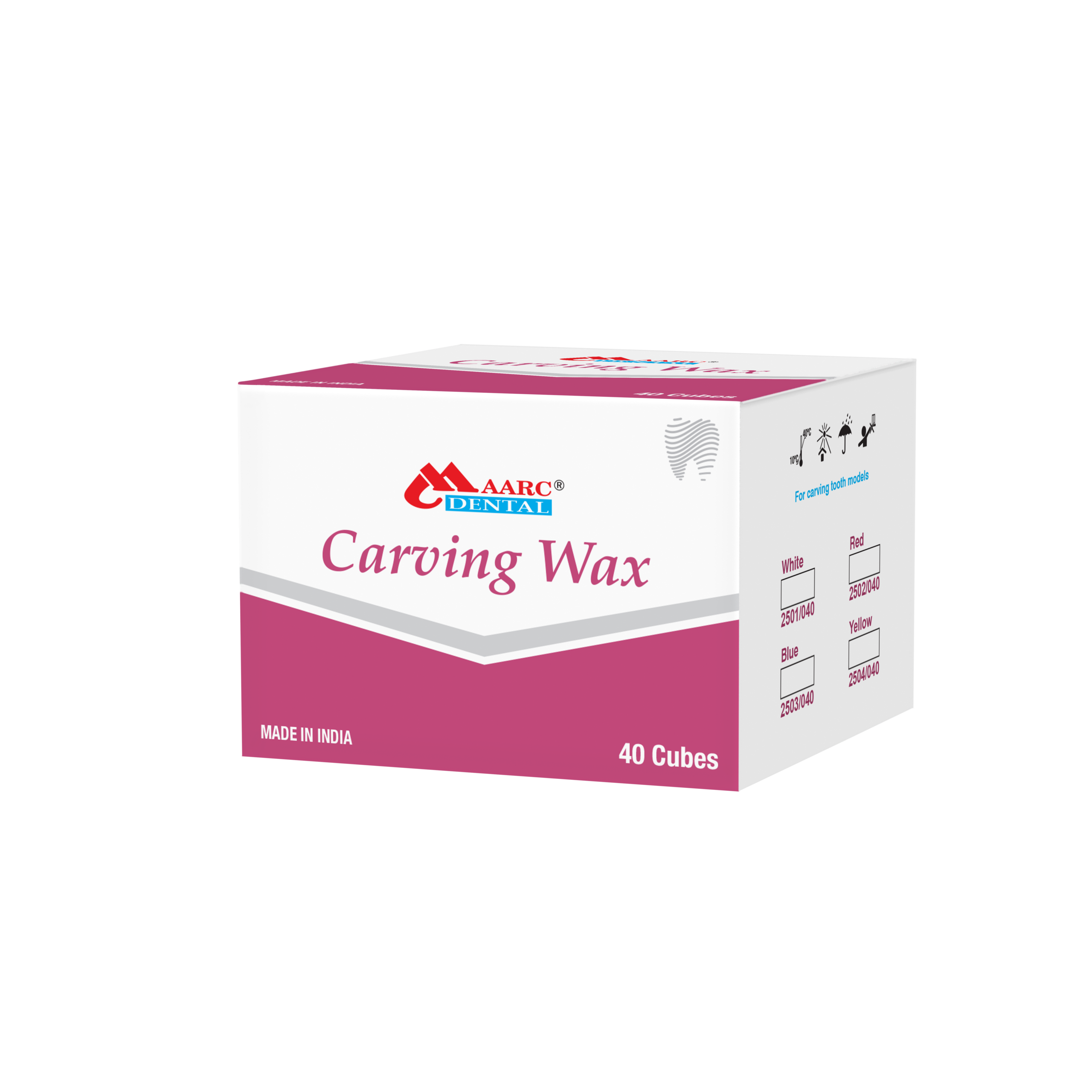 Carving Wax Blocks - Red - Image 2