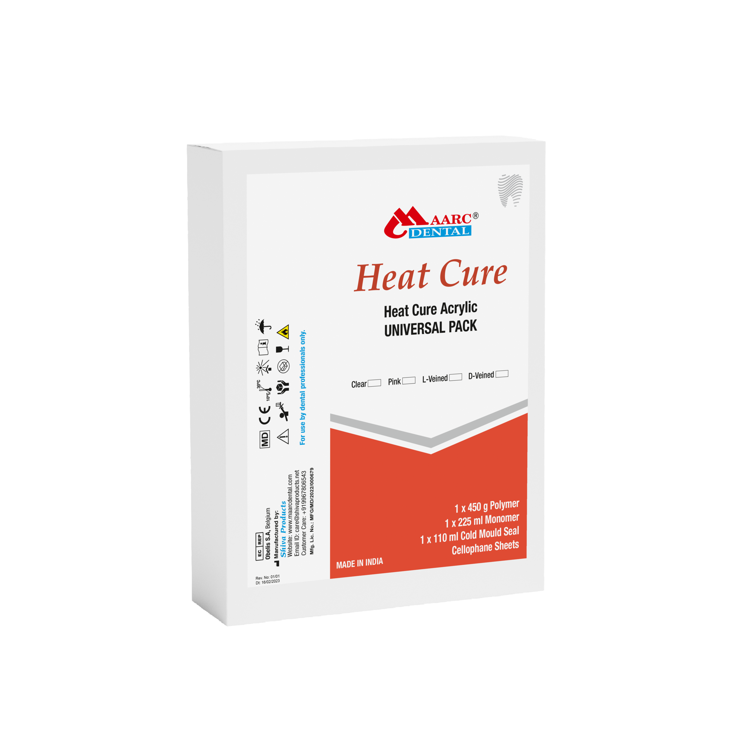 Heat Cure Powder - Pink - Image 16