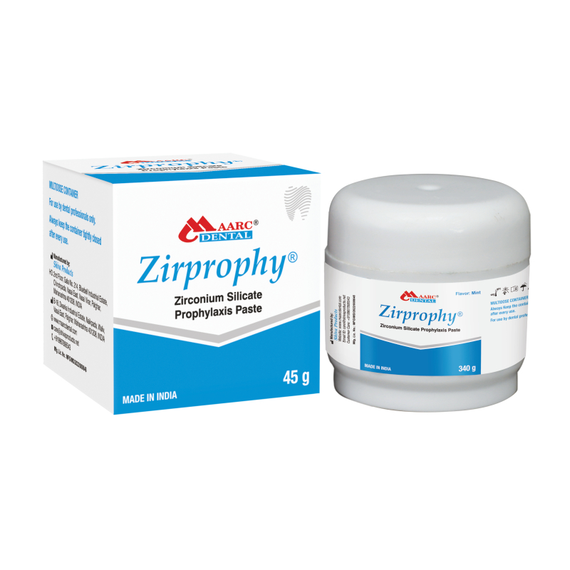 Zirprophy (Zirconium silicate base polishing paste )