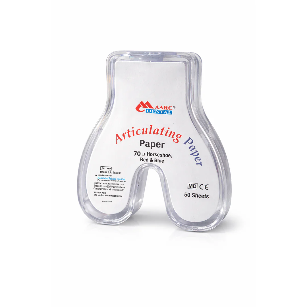 Articulating Paper (70mic - Double Colour) Horseshoe